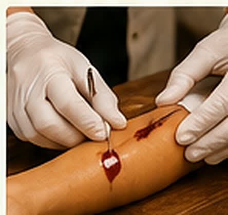 Raktamokshana — blood-letting therapy